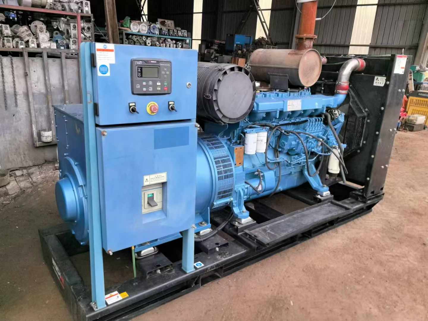 百色500kW 柴油发电机组可带动设备功率的计算公式是什么？